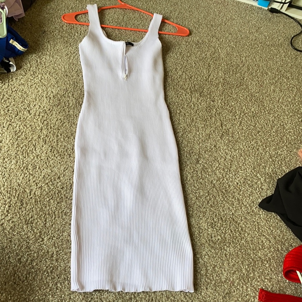 white dress